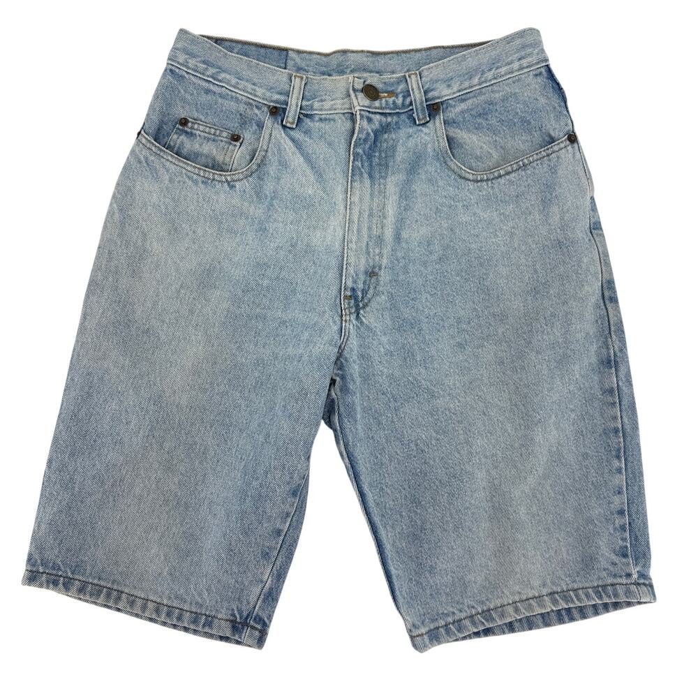 Vintage Jordache Jean Shorts Women's 30 Light Wash High Waisted Mom Jeans